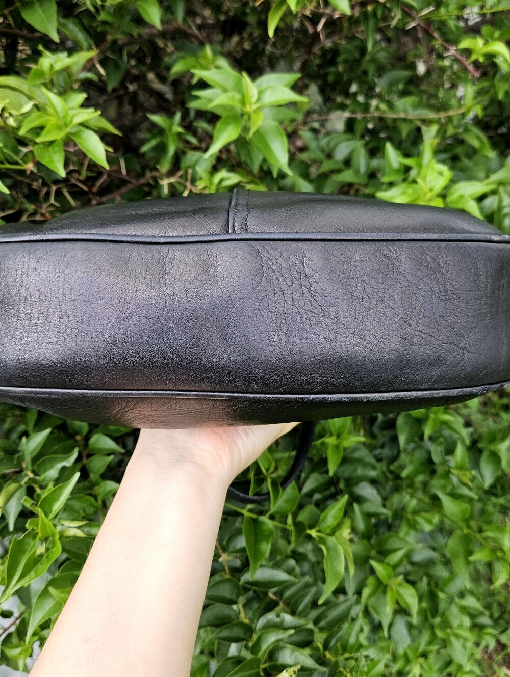 Vintage Coach Zoe Hobo 9342 Black Leather Shoulder Bag Y2K 2002 - Picture 5 of 12